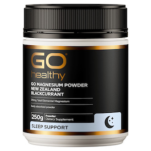 Go Healthy: Go Magnesium Powder NZ Blackcurrant