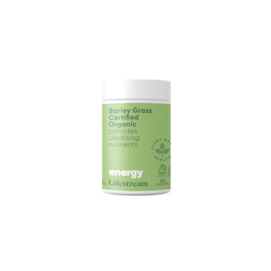 Barley Grass Certified Organic Capsules