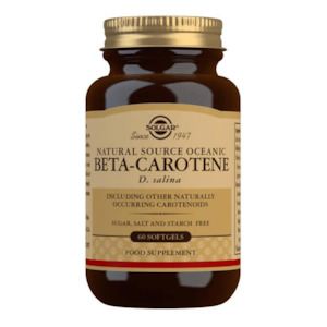 Solgar: Beta Carotene Oceanic