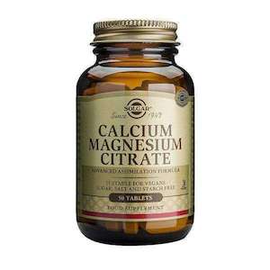 Solgar: Calcium Magnesium Citrate