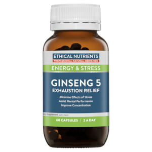 Ginseng 5 Exhaustion Relief