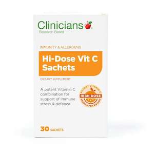 Clinicians: Hi-Dose Vitamin C Sachets