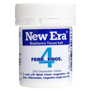 Iron: New Era No. 4 Ferr Phos - The Oxygen Transporter