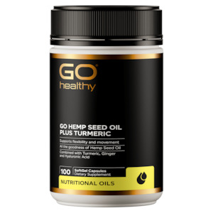 Go Hemp Seed Oil Plus Turmeric