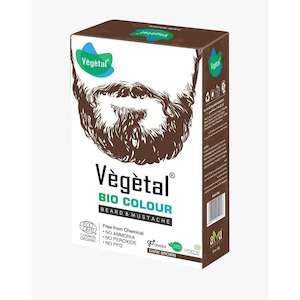 Mens Health: Vegetal Beard & Moustache Dye - Dark Brown