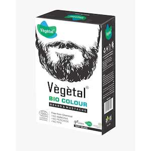 Mens Health: Vegetal Beard & Moustache Dye - Soft Black