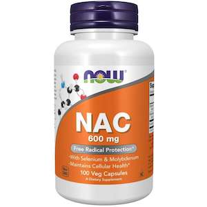 Selenium: NOW NAC 600mg with Selenium & Molybdenum