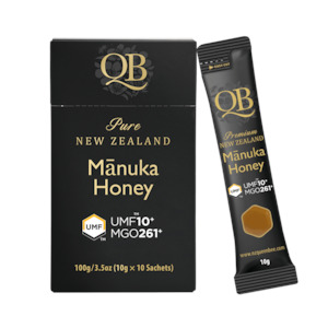 Immunity: QB Manuka Honey UMF 10+ Sachets