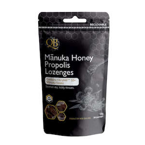 QB Manuka Honey Propolis Lozenges
