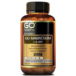 Go Magnesium 1-A-Day 60 Capsules - Short Dated