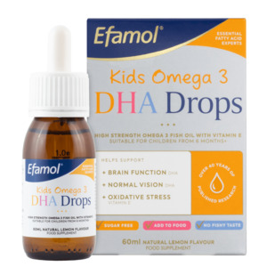 Kids Omega 3 DHA Drops
