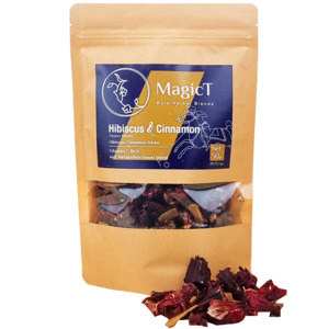 Healthy Anti Aging And Longevity: Hibiscus and Cinnamon Tea Blend