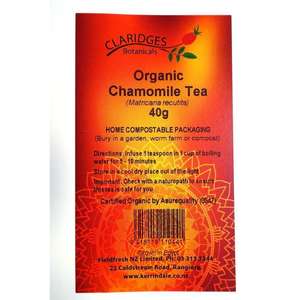 Organic Chamomile Flower Tea Loose