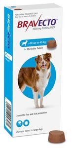 Bravecto: Bravecto Chewable Large Dog 20-40 kg