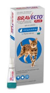 Bravecto: Bravecto PLUS for Cats Medium