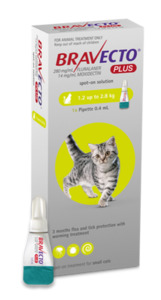 Bravecto PLUS for Cats Small