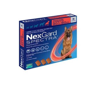 Nexgard Spectra Healthy As Pets: Nexgard Spectra Dog X-Large 3-pack 30-60 kg