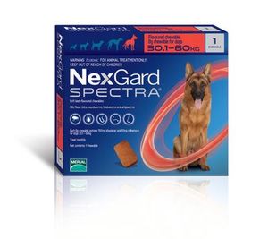 Nexgard Spectra Dog X-Large Single 30-60 kg