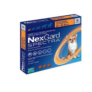 Nexgard Spectra Healthy As Pets: Nexgard Spectra Dog X-small 3-pack 2-3.5 kg