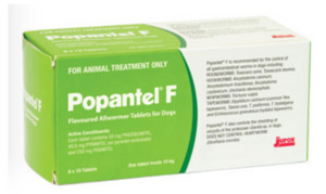 Popantel Healthy As Pets: Popantel F Allwormer for Small Dogs