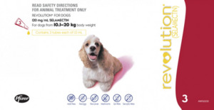 Revolution Healthy As Pets: Revolution Dog 10-20 kg 3-pack