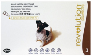Revolution Healthy As Pets: Revolution Dog 5-10 kg 3-pack