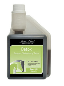 JAMES HART - DETOX - Horse Supplements Healthy Horses Inside Out