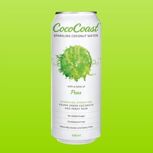 Products: Sparkling Pear Coconut Water