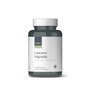 Vitafit Cascara Sagrada 80 Capsules