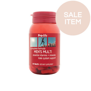 Sale: Pro-life Men's Multi 60 Tablets*
