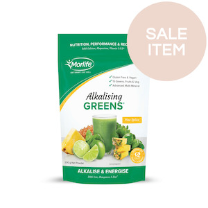 Morlife Alkalising Greens Powder (Pine Splice)*