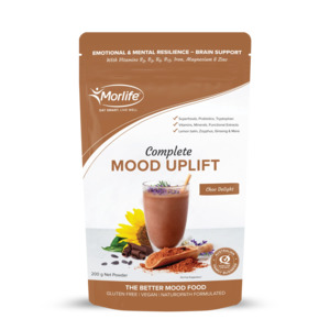 Morlife Complete Mood Uplift Powder 200g (Choc Delight) *