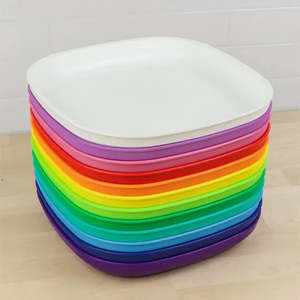 Kids Tableware: Re-Play Flat Plate, Large Size