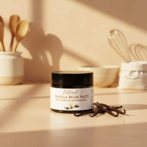 Snacks: GoBake, Natural Vanilla Bean Paste, 60g