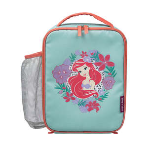B Box: Disney The Little Mermaid B.Box FLEXI Insulated LARGE Lunch Bag with Pocket