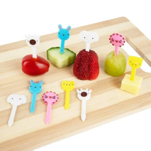 Food Picks: (10pc) Food Picks, Animals