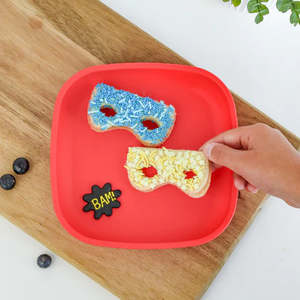 Sandwich Cookie Cutters: Lunch Punch Sandwich Cutters, Superhero (Set of 2)