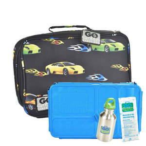 Go Green Lunchbox Set, Fast Flames