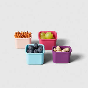 Silicone Cups: (4pc) PlanetBox PODS Dividing Cups, ROVER