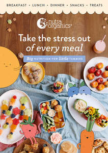 Nutra Organics: Nutra Organics, Kids Nutrition, Recipes Booklet * FREE with Purchase *