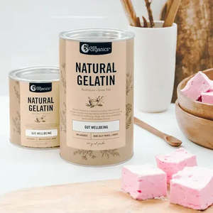 Nutra Organics: Nutra Organics, Natural Unflavoured Gelatin, 250g/500g
