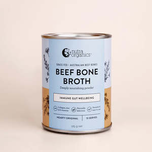Nutra Organics, Beef Bone Broth (DF/GF), 125g
