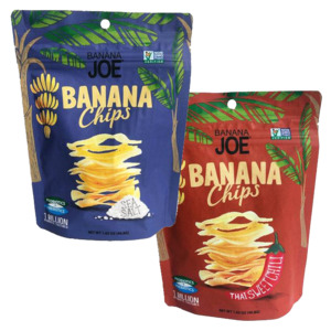 Matakana Superfoods: Banana Joe Probiotic Chips, Sea Salt/Sweet Chili (GF/DF/V), 47g