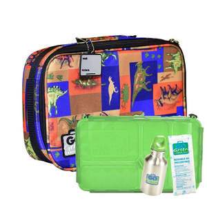 Go Green: Go Green Lunchbox Set, Jurassic Party