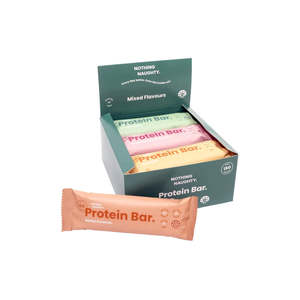 Nothing Naughty: Nothing Naughty, Whey Protein Bars, 40g
