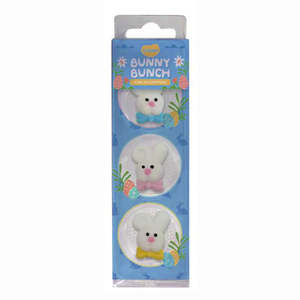 Snacks: (6pk) Easter Icing Decorations Bunny Bunch