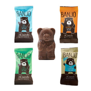 The Carob Kitchen, Banjo Carob Bear (GF), 15g