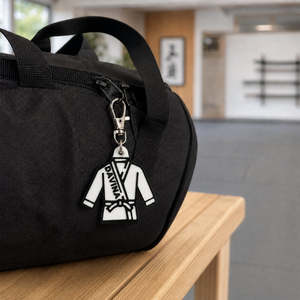 Bento Lunchboxes Accessories: Personalised Martial Arts Gi Keyring
