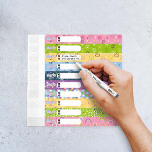 Bento Lunchboxes Accessories: Marky Wristband Kit, Multi