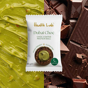 Snacks: Health Lab, Dubai Choc Protein Ball, 40g